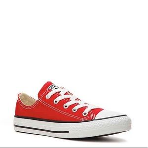 Red Converse size 13